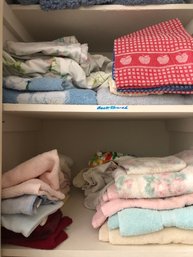 Closetful Of Towels, Sheets And Rugs