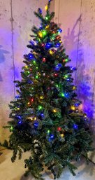 Lighted 6' Christmas Tree With Multicolor Lights