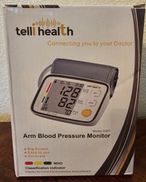 Telli Health Arm Blood Pressure Monitor