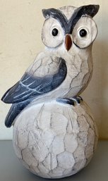 Ceramic Painted Owl Decor By Pier 1