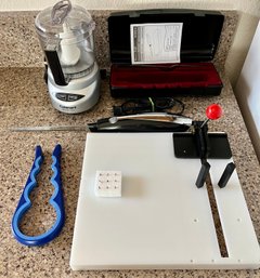 Hamilton Beach Electric Knife, Cuisinart Chopper, Cutting Board & Jar Opener (tested)