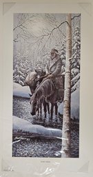 Snowy River Print Signed By Bill Jaxon