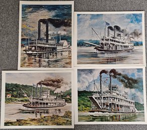 4 Prints By William E Reed Incl Buckeye State, Lorena & More