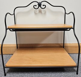 Longaberger Furniture Collection Small Bakers Rack