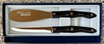 2 NIB Cutco Spreader & Serrated Utility Knife