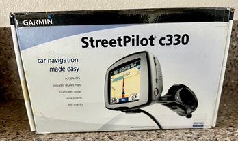 Garmin Street Pilot C330 Car Navigation System With Box, Manual & Contents