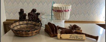 Bookends, Baskets & More