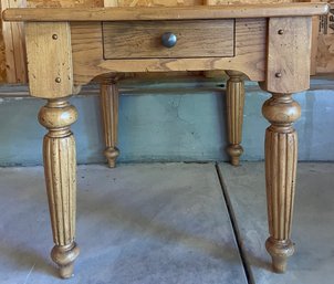 Bernhardt Wooden Table With 1 Drawer