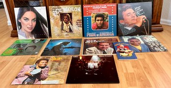 Collection Of LP Vinyl Incl Charley Pride, Jonny Cash, Buck Owens & More