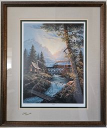 Daybreak Framed Painting Signed By Jesse Barnes Number 865/2800