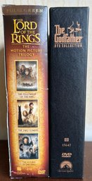 Lord Of The Rings Trilogy And Godfather DVD Collections