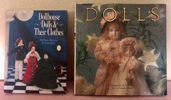 2 Large Doll Books