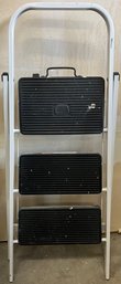 3 Step Folding Metal Step Stool