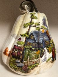 Wonderful Hand Painted Gourd And More