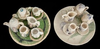 Springtime Miniature Tea Sets Rabbit & Floral Themes