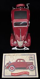 1936 Model 68 5-window Coupe Collectors Car With Card