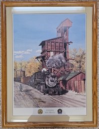 Chama New Mexico Print In Wooden Frame