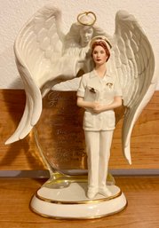Angel Of Compassion Ceramic Figurine By Bradford Exchange