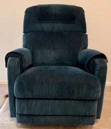 La-Z-Boy Blue Upholstered Reclining Chair