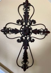 Metal Cross Wall Decor