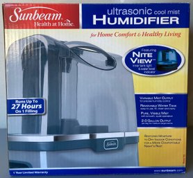 Sunbeam Ultrasonic Cool Mist Humidifier