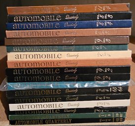 Collection Of Automobile Quarterly Hard Cover Books