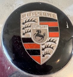 2 Vintage Porsche Hub Caps