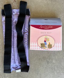 Spa Comforts Microwavable Aromatherapy Back Belt