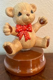 Let Me Be Your Teddy Bear Ceramic Music Box