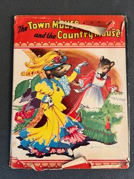 Vintage The Town Mouse & The Country Mouse Hardcover Book