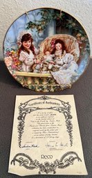 Cats In The Cradle Collectors Plate With Certificate Of Authenticity & Original Box