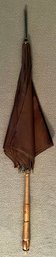 Antique Small Umbrella With Wooden Handle