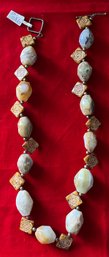 Peruvian Jade Necklace. 21 Inches Long. NWT