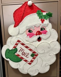 Santa's Mail Wall Hanging W/ Beautiful Details