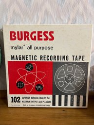 Metal Film Can W/ Magnetic Recording Tape, Correcting Film Ribbon & Tripointer