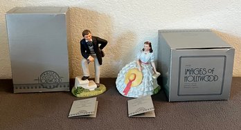 2 Avon Gone With The Wind 1939 Figurines With Boxes And Paperwork