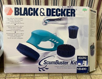 Cleaning Supplies Incl. Mr. Rooter BioChoiceES Drain & Septic System Treatment, Black & Decker Scum Bust& More