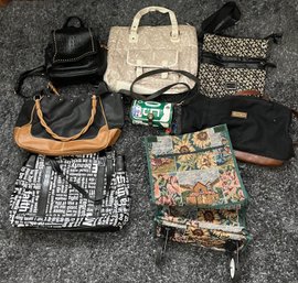 Really Nice Mostly Designer Bags Incl. NY&c, Miche, Tommy Hilfiger, Rolling Tapestry Bag And More