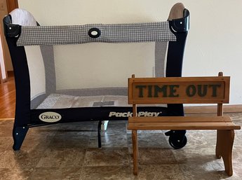 Graco Pack N' Play W/ Time Out Chair