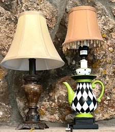 2 Accent Lamps