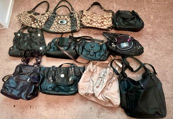 Purses Incl. Coach, Guess, Kathy Von Zeeland & More