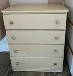 Painted 4 Drawer Dresser