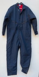 Blue Insulated Coveralls Size XL