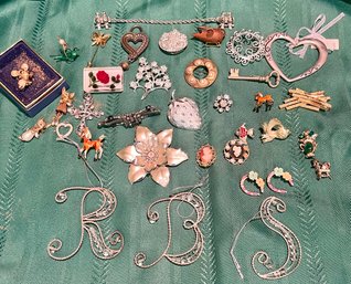 Large Lot Of Pendants, Ornaments & More