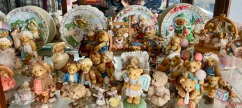 A Large Collection Of Cherished Teddies Incl Angie, Freda And Tina, Mandy And More