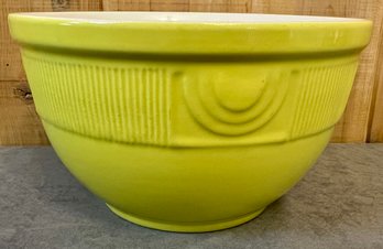 Lime Green Vintage Mixing Bowl By Hall # 268