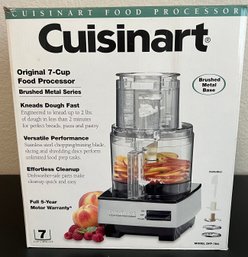 New Cuisinart Food Processor 7 Cup Capacity