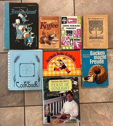 Lot Of Cookbooks Incl Cooking With A Foreign Accent, Feast Of Sunlight & More