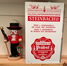 Steinbach Chubby Black Forester Nut Cracker Made In Germany With Original Box