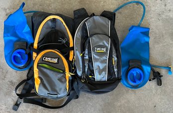 2 Camelbak Backpacks With Hydration Bladders